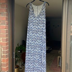 Lilly Pulitzer Kerri Maxi Dress A Mermaids Tale L